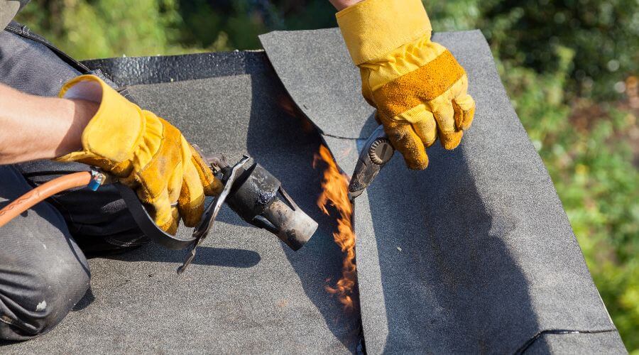 Professional flood damage restoration services in Cement, OK